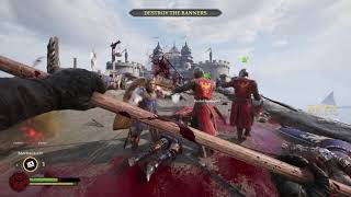 Chivalry 2 Closed Beta Gameplay / Castle Siege and Arena fight