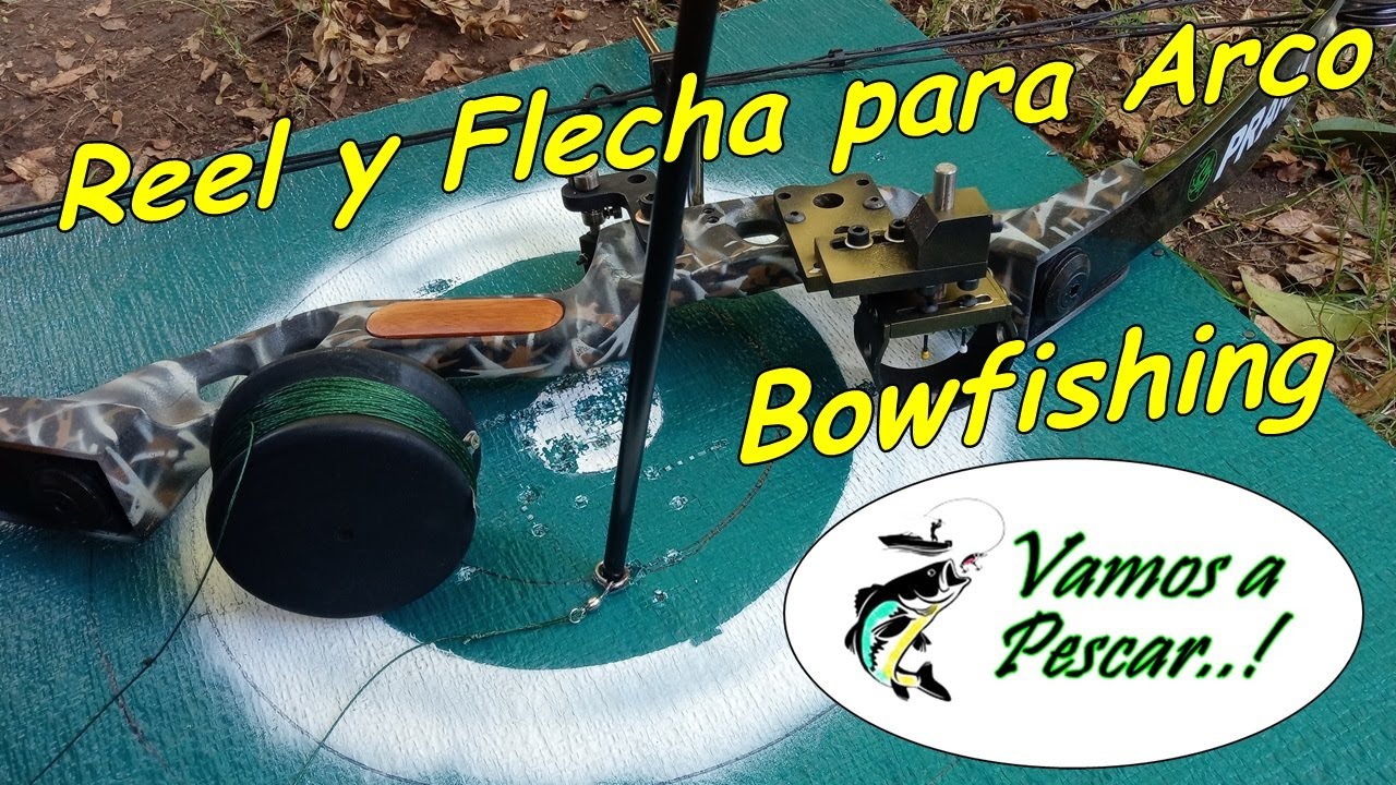 Reel y Flecha para Arco para Pesca (Bowfishing)
