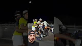 NO DURAN MUCHO!! #short #shorts #shortvideo #shortsfeed #shortsviral #stunt #motolife #viral