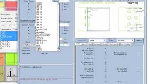 Import load results from Staad Pro model