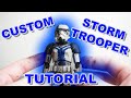 CUSTOM CORNER: Black Series Stormtrooper Commander Tutorial! (Removing Paint & Weathering!)