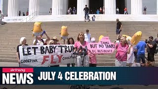 U.S. celebrates Independence Day with Trump-organized 'Salute to America'