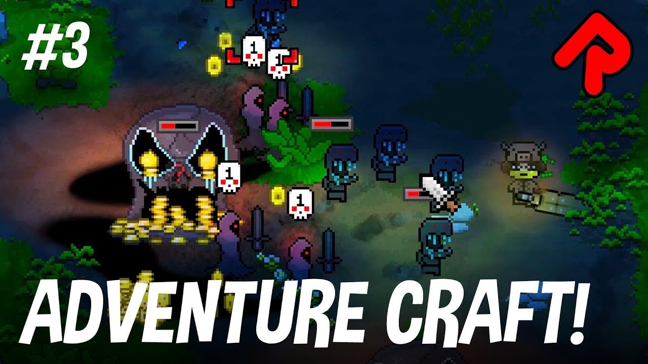 gaming logo Fighting the Army of Darkness! | ADVENTURE CRAFT 2019 gameplay ep 3