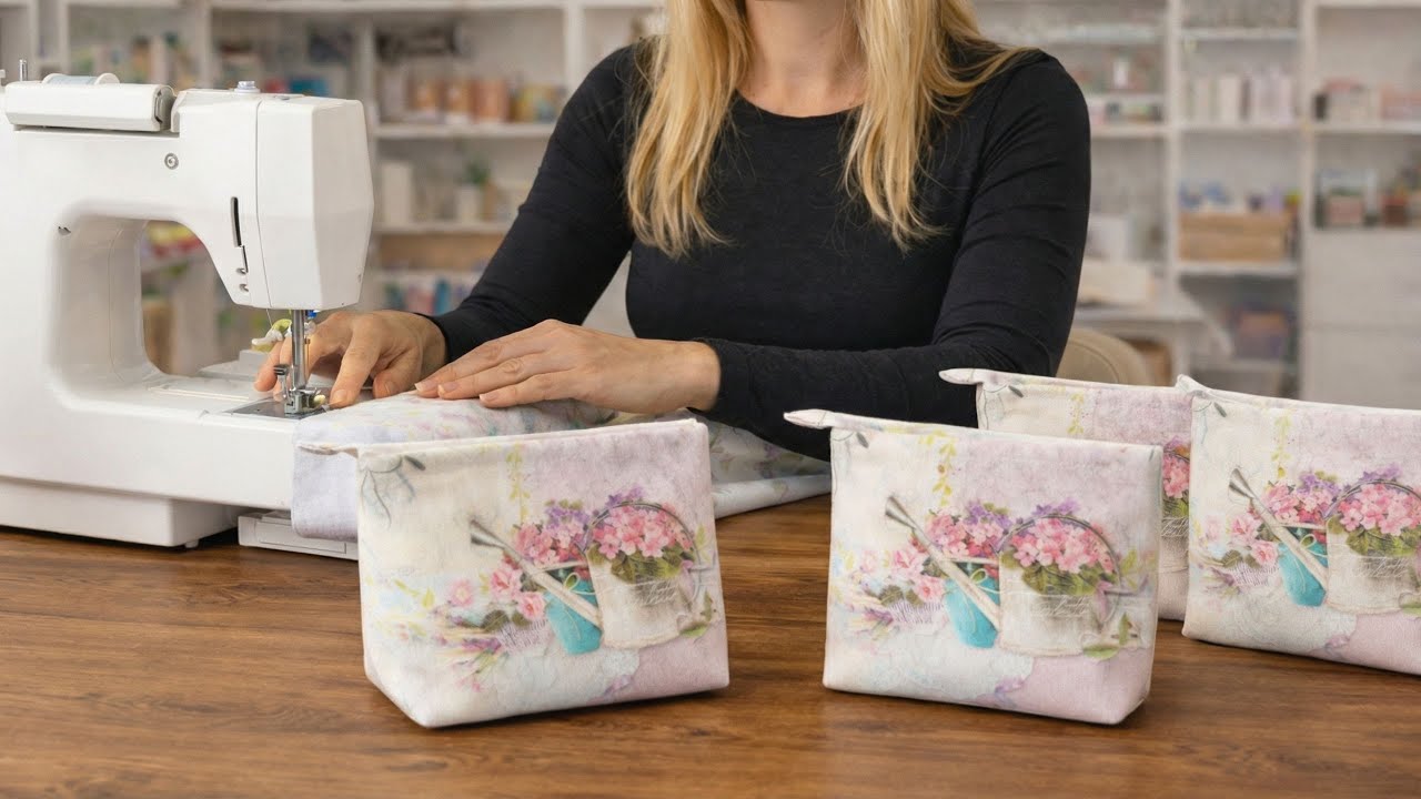 COSE DE OTRA MANERA ASÍ MÁS FÁCIL Y RÁPIDO / COMO COSER NECESER DE REGALO