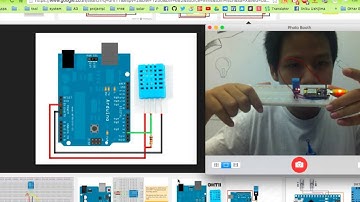[Anto] สอนการใช้ dht11 ในการวัดอุณหภูมิ ความชื้น ส่งค่าเข้า Anto