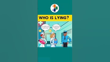 Who Is Lying ? #riddlechallenge#logicpuzzles #riddleoftheday #brainteasers #enigma