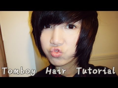 Tomboy Hair Tutorial Tumblr