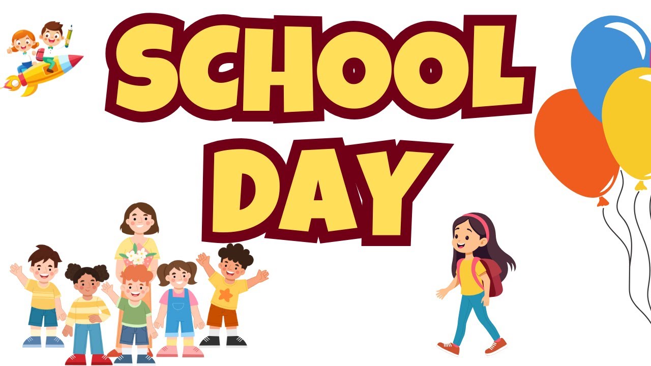 School Day Song | Good Habits, Lunch Time & Playtime | Nursery Rhymes & Kids Songs by FunLearn