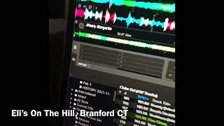 DJ @Docmondomusik Plays J-Nasty Margarita Song In Club At Eli,s On The Hill In Branford CT