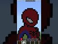 I buiild a  spaidar men penting in minecraft minecraft viral funny short shorts