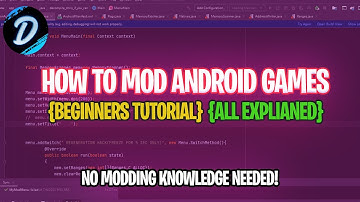 How to mod Android Games {Beginners Tutorial} (All Explained)