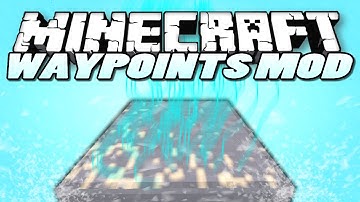 Minecraft | Waypoints Mod | (INSTANT TELEPORTATION!) | Mod Showcase