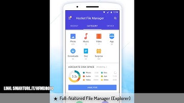 Hocket File Manager Android - explorer, clean & transfer {Link In Description}