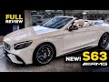 2020 MERCEDES AMG S63 Cabriolet NEW FACELIFT $295,000 V8 FULL Review Interior 4MATIC+