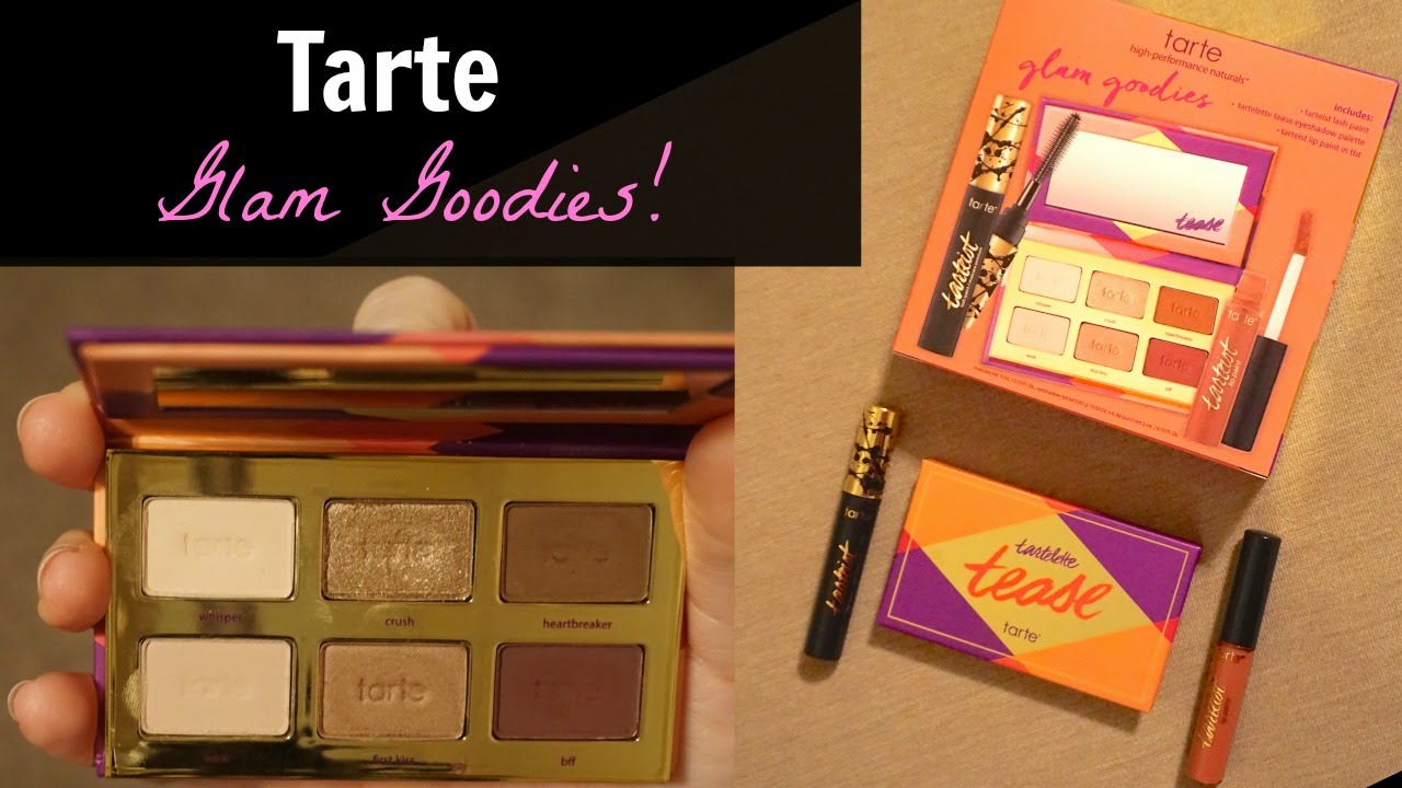 REVIEW TARTE Glam Goodies  Kit  YouTube