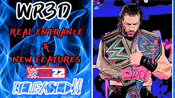WR3D 2K22 MOD WITH MOVES, TAUNTS, REAL THEMES ,UPDATED ROASTER , REALISTIC GRAPHICS!!+ DOWNLOAD LINK