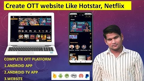Create Own OTT platform like Mx Player, Netflix, Hotstar, Amazon Prime | Complete OTT Platform 2022