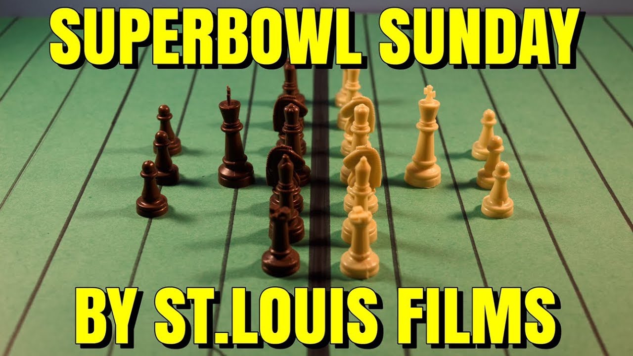 SUPERBOWL SUNDAY: A Stop Motion Animation - YouTube