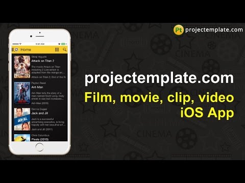 Film, movie, clip, video iOS App source code
