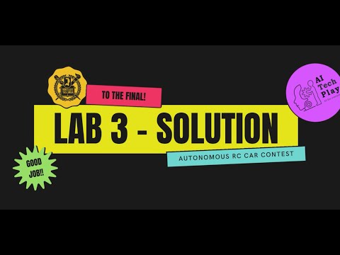 Lab3 Solution (상) 영상이 나왔다는 소식 들었어?!! 호다닥 확인해보자구~~😍