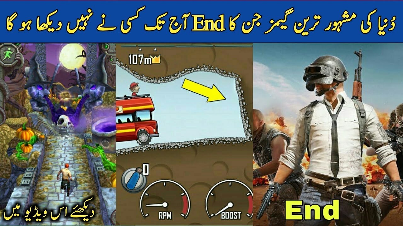 What is the ending of 7 famous Games and Their Unsual Endiang | QaQ Tv