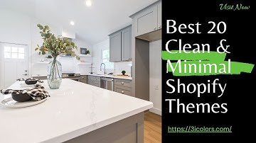 Check Out The 20 Best Minimal Shopify themes In 2 Minutes - 3icolors