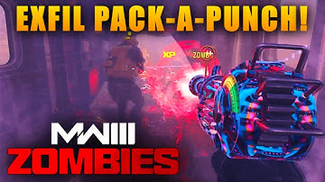 Exfil with Pack-a-Punch & Weapon Rarity Easter Egg + Elemental Pop Free? Modern Warfare 3 Zombies