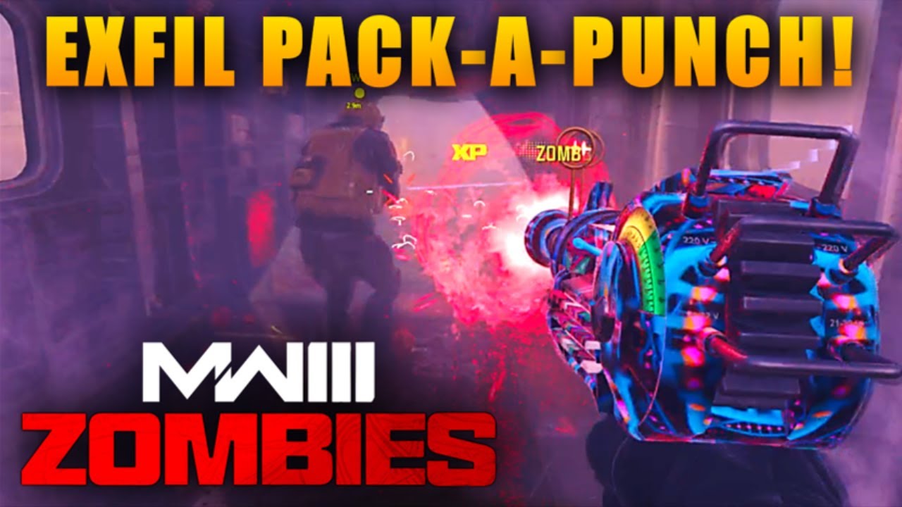 Exfil with PackaPunch & Weapon Rarity Easter Egg + Elemental Pop Free
