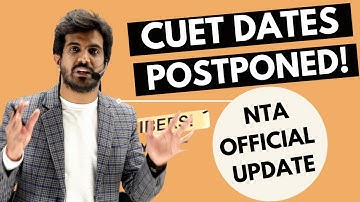 NTA official update: CUET registration dates postponed | Official notice & important instructions