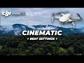 Dji mini se cinematic footage 27k  best settings