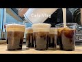 Cafe Vlog 40mins | 🛌 불면증도 고쳐주는 카페 테라피· · ·💆🏻‍♀️ 💤
