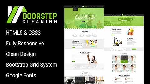 Doorstep Cleaning - Responsive HTML Template | Themeforest Website Templates and Themes