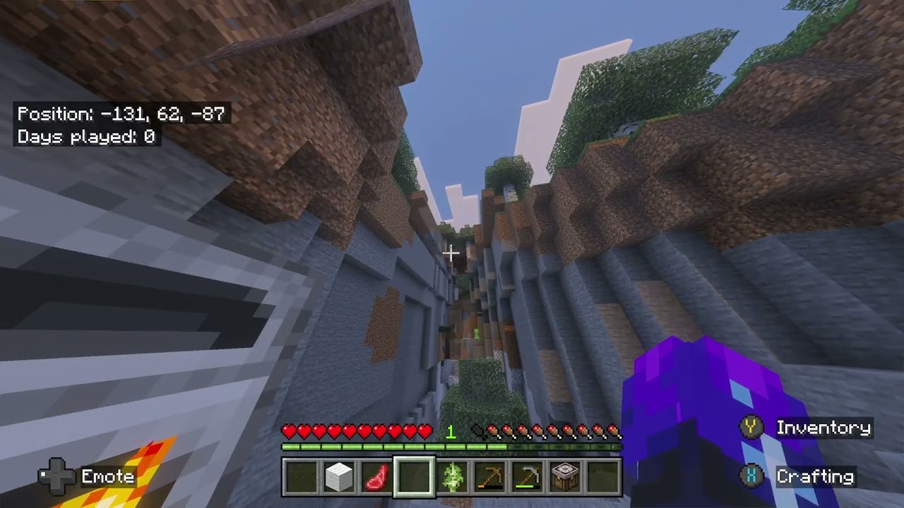 BEATING MINECRAFT WITH PICKAXES ONLY? #1