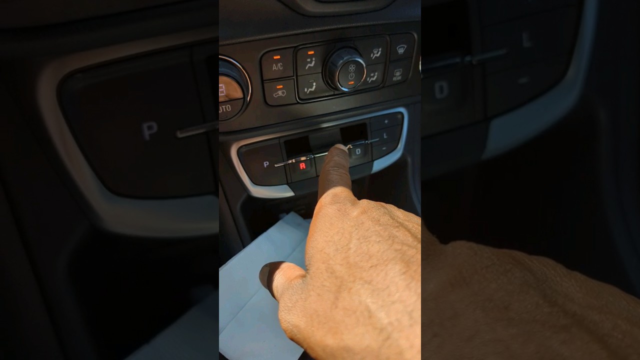 GMC TERRAIN GEAR ⚙️ SHIFT IS SIMILAR TO CHEVY'S. 