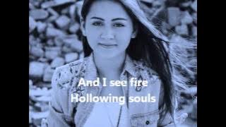 I see fire - Jasmine Thompson   Lyrics