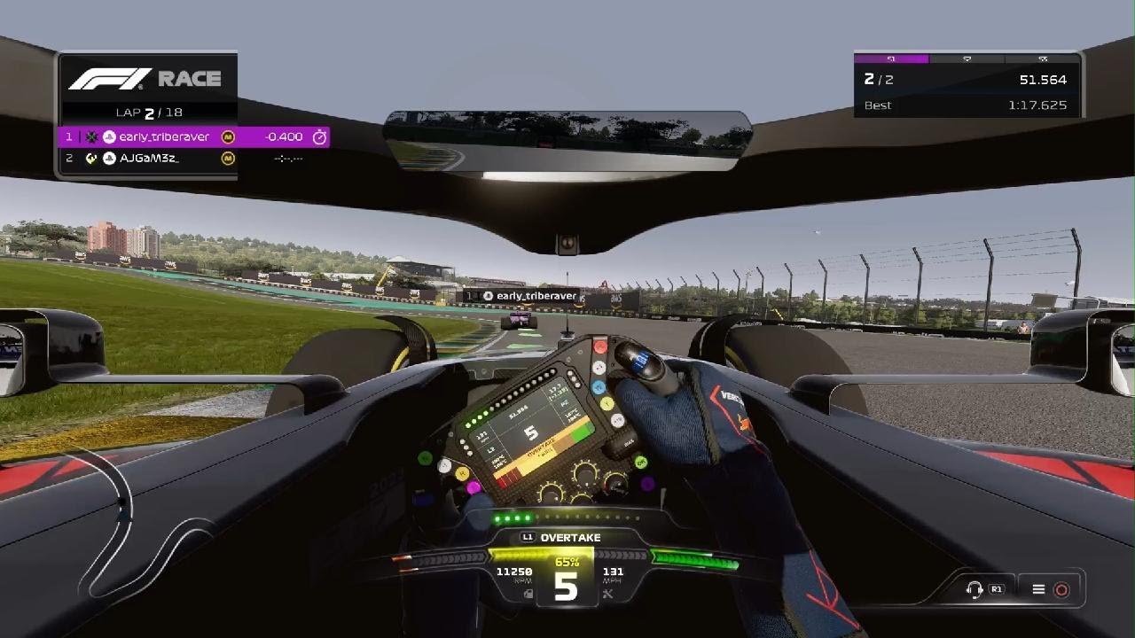 F1 23 FULL RACE: BRAZIL GAMEPLAY! I LOVE THIS GAME!!!! - YouTube