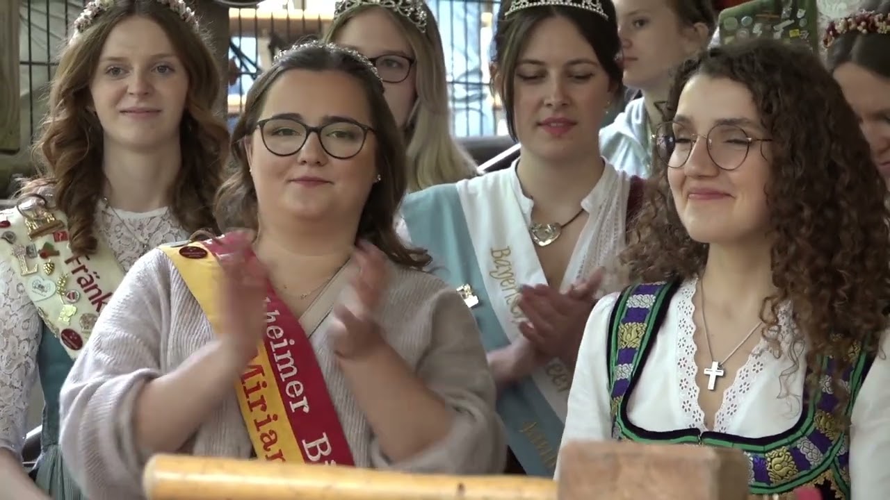 Forchheimer Bierkeller Saisoneröffnung und Inthronisierung von Bierkönigin Karolin I. am 26.04.2025