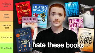 Tier Ranking Every Book I've Ever Rated 1 Star