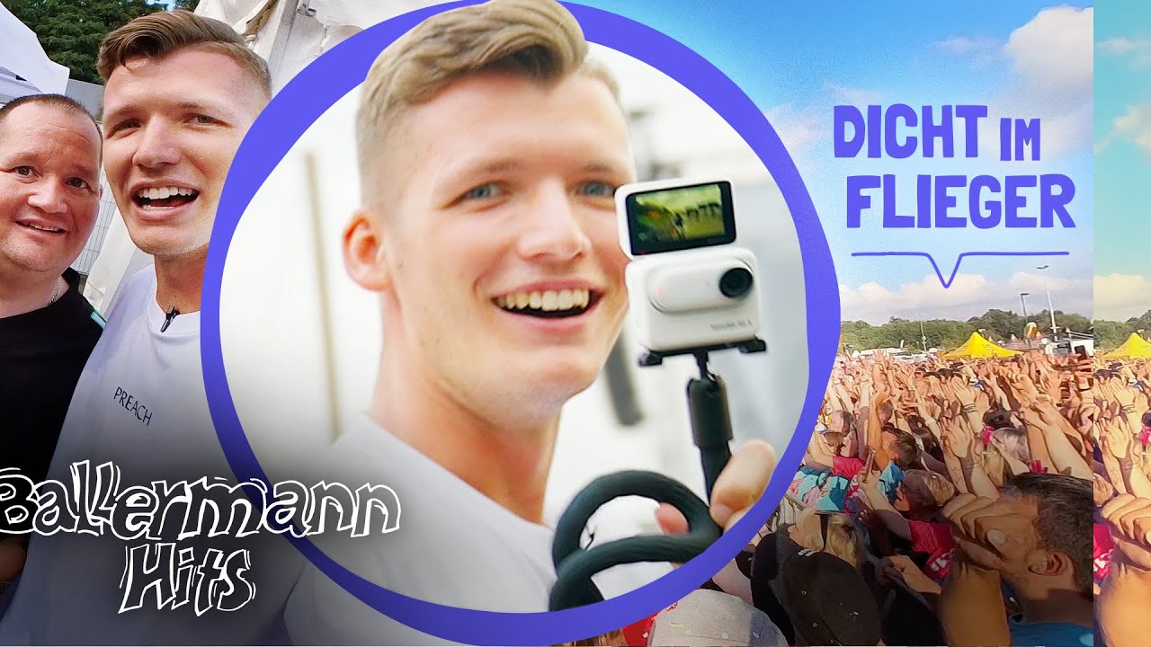 365° Dicht im Flieger VLOG mit Julian Sommer | Ballermann Hits