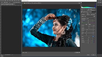 How To Edit Cyan Blue Leaf Color Grading Effect|Photoshop Photo Effect Tutorial action download link