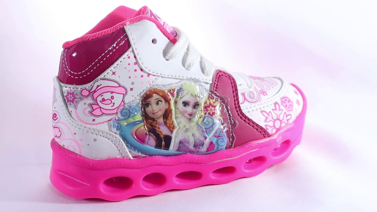 Tenis de Luces, Tenis de Frozen, Tenis de Led, Tenis Princesas, Tenis para  Niñas de Frozen. - YouTube