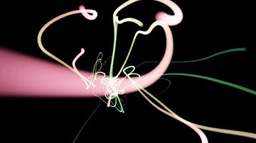 Abstract Strings VJ Loop 4