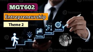 Mgt602 short lectures l theme 2 l short lecture 2 l Entrepreneurship l by Ayesha 🫀