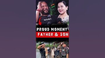 🔥Father & Son in Uniform❤️🫡| Col Rajeev Bharwan #indianarmy #podcast #army #specialforces