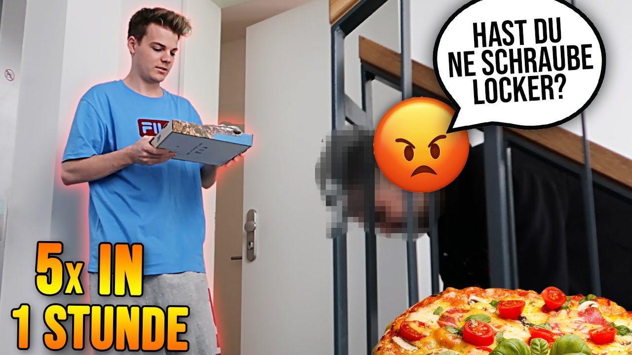 5 MAL in 1 STUNDE beim SELBEN LIEFERSERVICE bestellt! (Es gibt Ärger..)