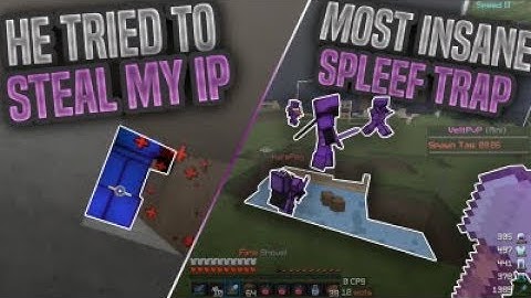 [VeltPvP] KID TRIES TO GET MY IP AFTER I TRAP HIM + TONS OF TRAPPING - MiniHCF [1]