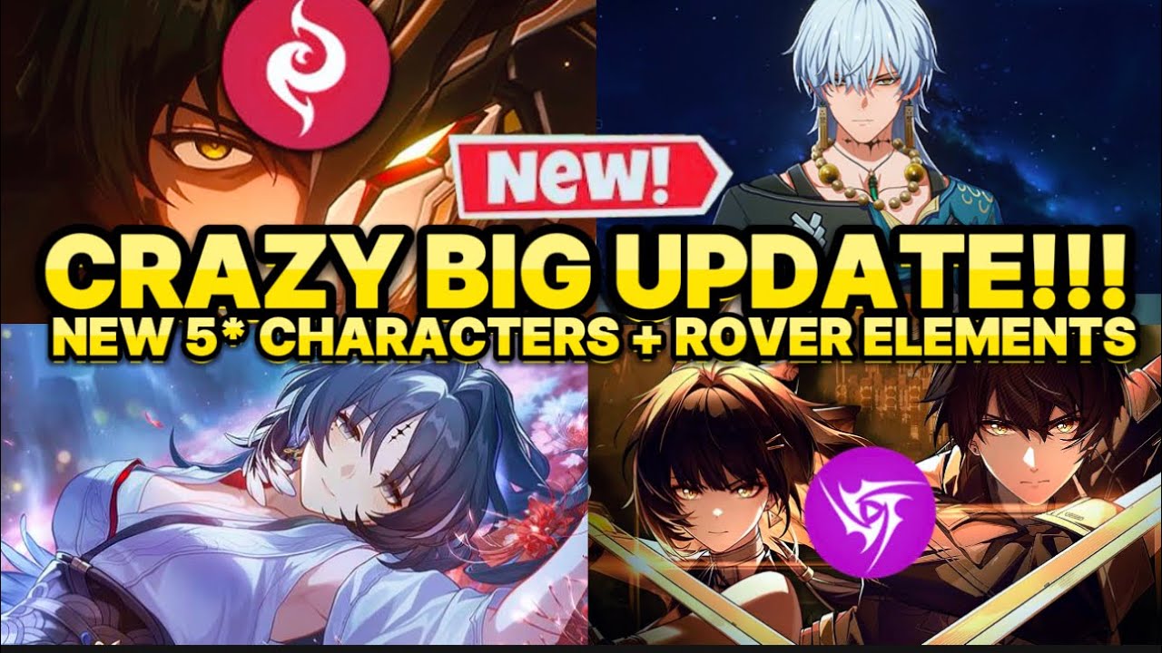 2 NEW 5★ BANNERS REVEALED! GESHU LIN & YANGYANG SP + FUSION/ELECTRO ROVER!? [Wuthering Waves]