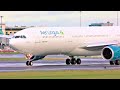 (4K) Wonderful Close Up Planespotting at Dublin Airport, DUB - RWY28L | 18/12/20