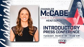 Press Conference : RMU Introduces New Women's Basketball Head Coach