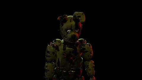 Springtrap model and ar voicelines test
